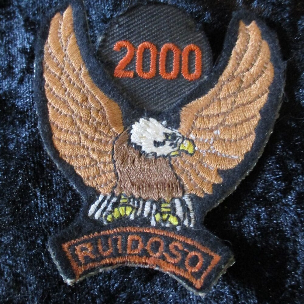 New Unused Harley-Davidson 2000 Ruidoso Embroidered Eagle w/Unfurled Wings Patch